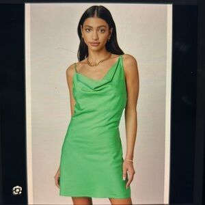 Cotton Candy LA Asymmetrical Slip Dress